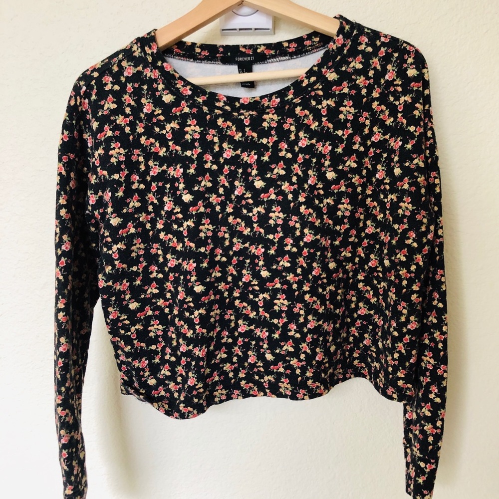 Floral Crop Top